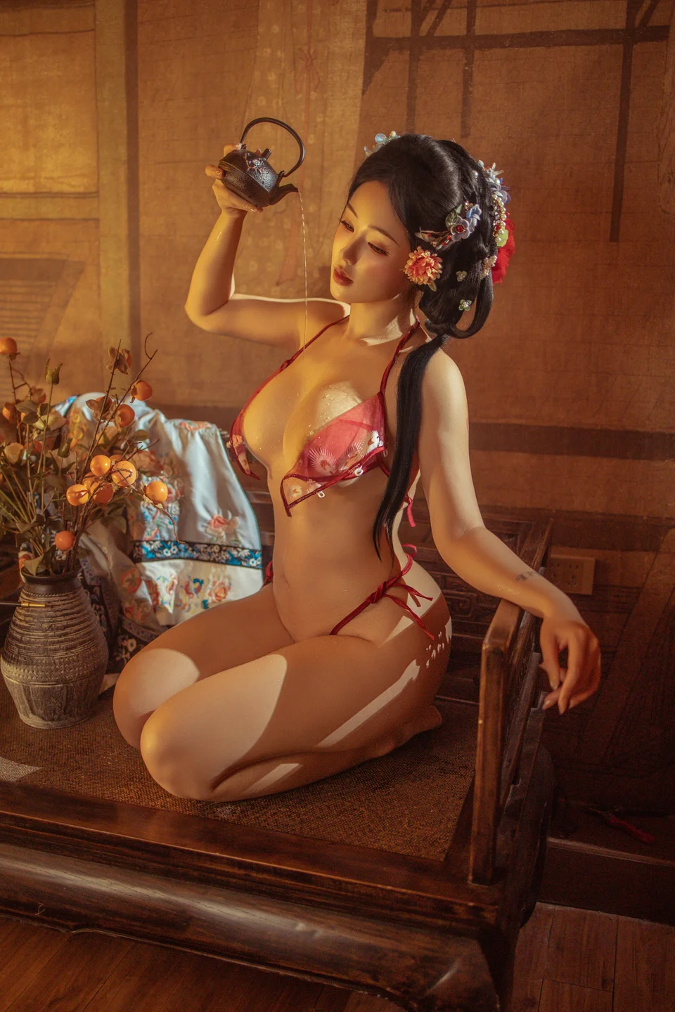 钛合金TiTi - 胭脂扣 [108P,2V-1.07GB] tg@simisebaisi 【丝足阁】064.webp